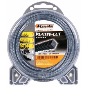 Oleo-Mac Żyłka Platin-Cut - Kwadratowa - Ø 2,7 - 57 mb