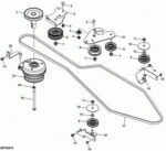 PASEK NAPĘDOWY DO JOHN DEERE X155 GX23798