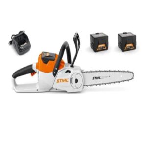 STIHL MSA 140 C-B Idealna pilarka do pielęgnacji ogrodów (Zestaw z akumulatorem 2x AK 30 i ładowarką