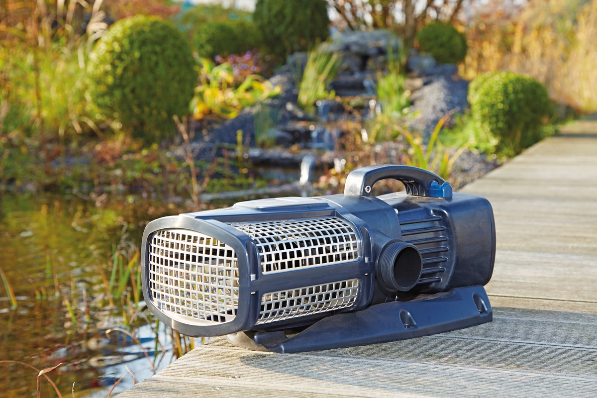 Oase AquaMax Eco Expert 27000 / 12V - Zabezpieczenie przed pracą na sucho - Environmental Function Control (EFC)