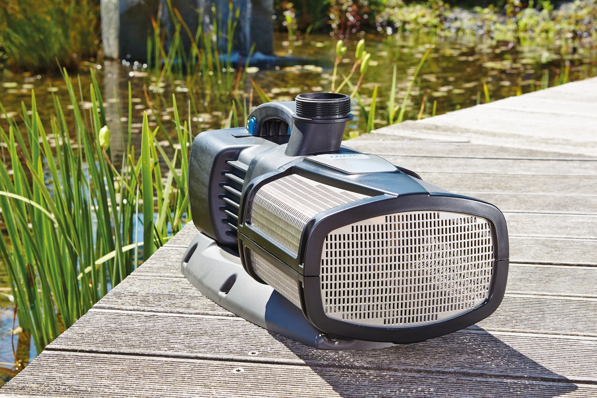 Oase Aquarius Eco Expert 44000 - Możliwość połączenia z rurą teleskopową i dyszą fontannową