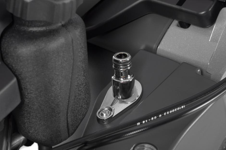 Stiga Twinclip 50 S - Specjalna złączka do czyszczenia po skończonym koszeniu