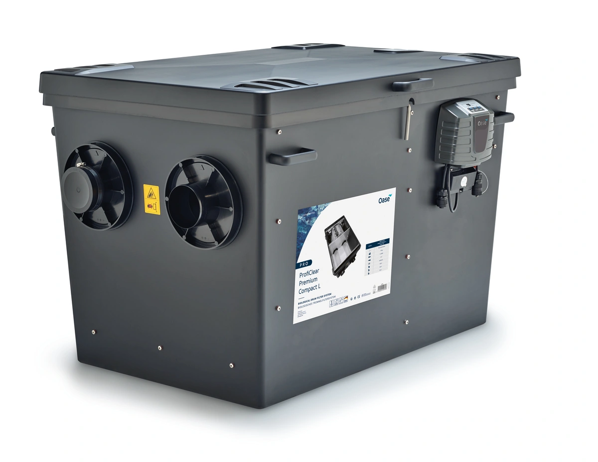 Oase ProfiClear Premium Compact-L EGC – Profesjonalny kompaktowy filtr bębnowy