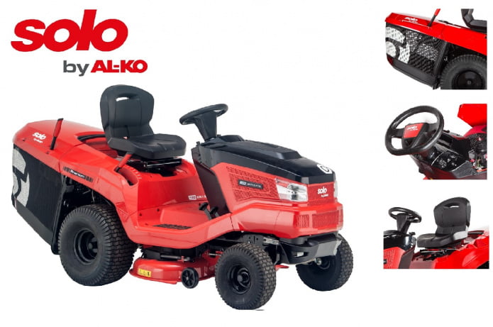 Solo by AL-KO T22-105.1 HD V2 - Traktorek dostarczany z 310-litrowym koszem