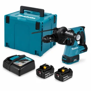 Makita DHR243RTJ – młotowiertarka SDS-Plus 18V LXT | 2,0 J | 2x 5 Ah