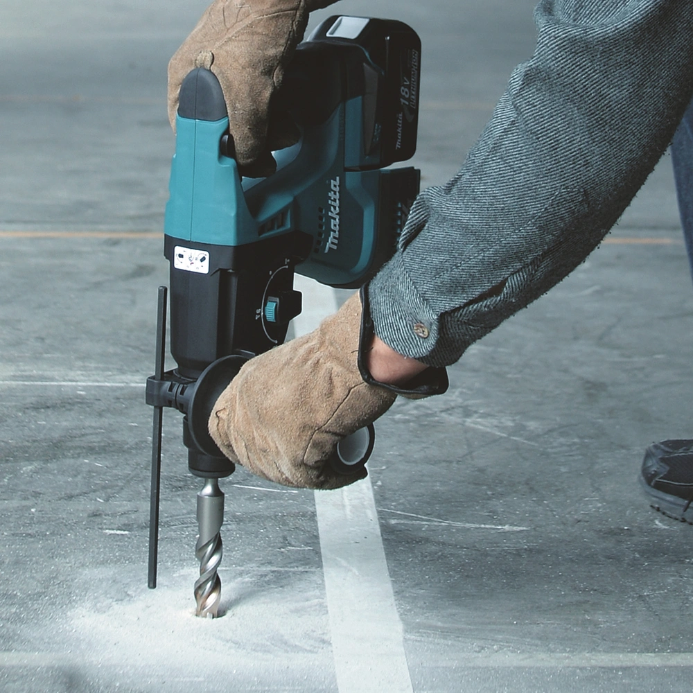 Makita DHR243RTJ – wybór trybu pracy młotowiertarki