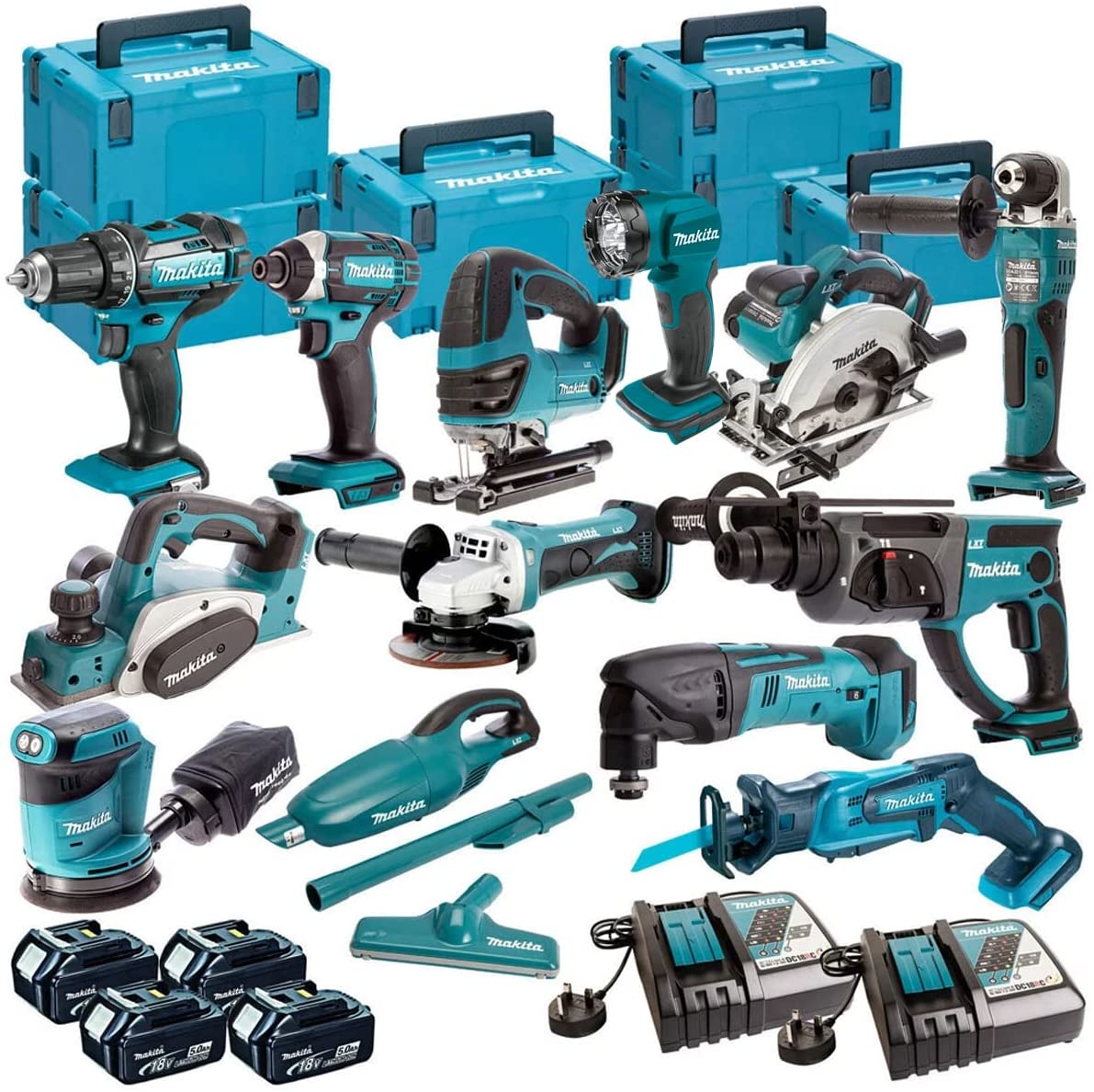 System akumulatorowy Makita 18V