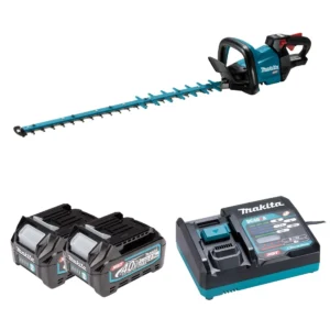 Makita UH009GD201 - Akum. nożyce do żywopłotu 40V XGT® (Zestaw)