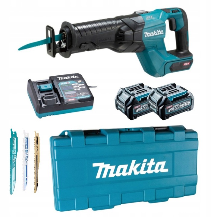 Makita JR001GD201 - Produkt dostarczany w walizce z akumulatorami i ładowarką