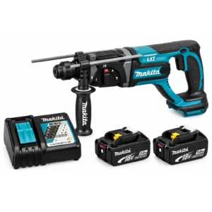 Makita DHR241RTJ – młotowiertarka 18V LXT | 2 J | 2x 5 Ah
