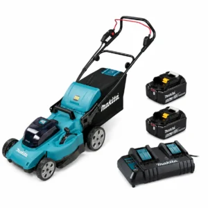 Makita DLM480CT2 – kosiarka akumulatorowa 3w1 2x18V LXT | 48 cm | 2x 5 Ah