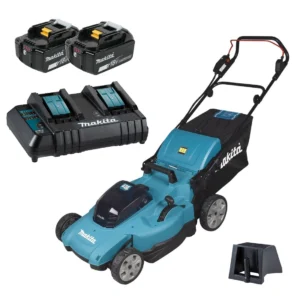 Makita DLM538CT2 – kosiarka akumulatorowa 3w1 2x18V LXT | 53 cm | 2x 5 Ah