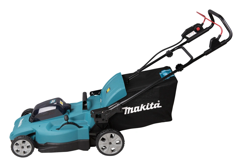 Makita DLM538Z – kosiarka 2 × 18V LXT z koszem na trawę 70 l