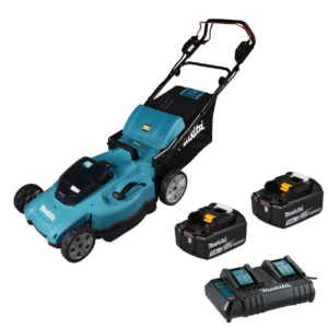 Makita DLM539CT2 – kosiarka samobieżna 2x18V LXT | 53 cm | 2x 5 Ah