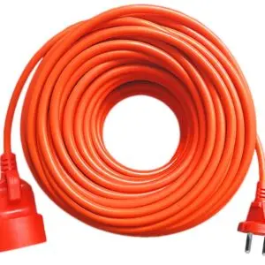 Przedłużacz ogrodowy 20m 2x1mm2  do 2500w