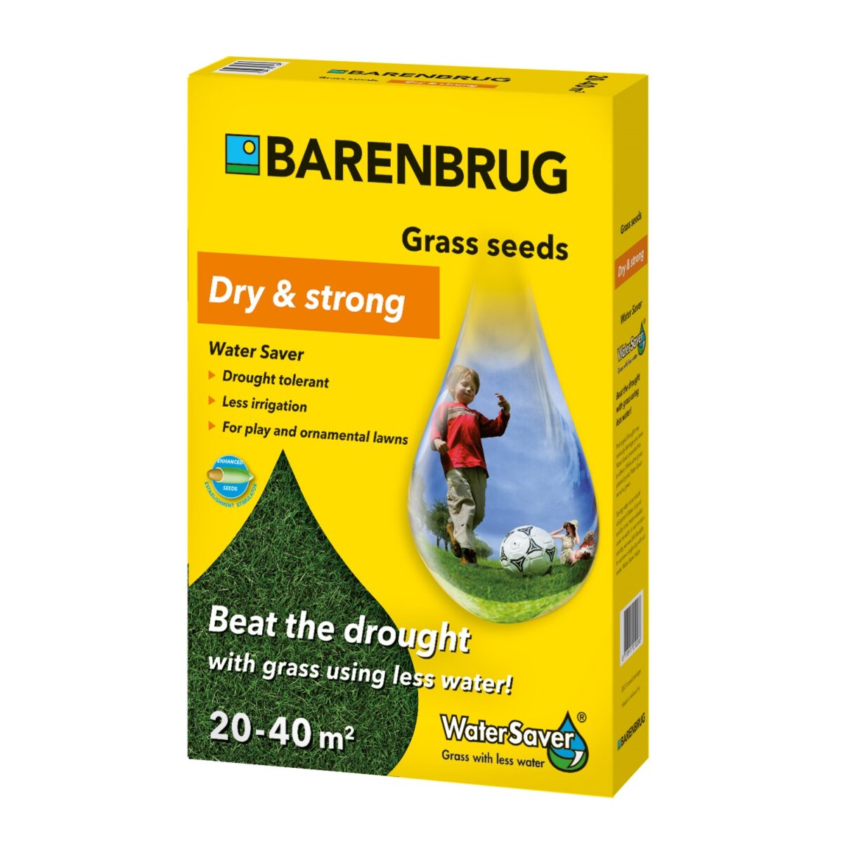 Barenburg Water Saver Dry&Strong - Mieszanki traw 1 KG