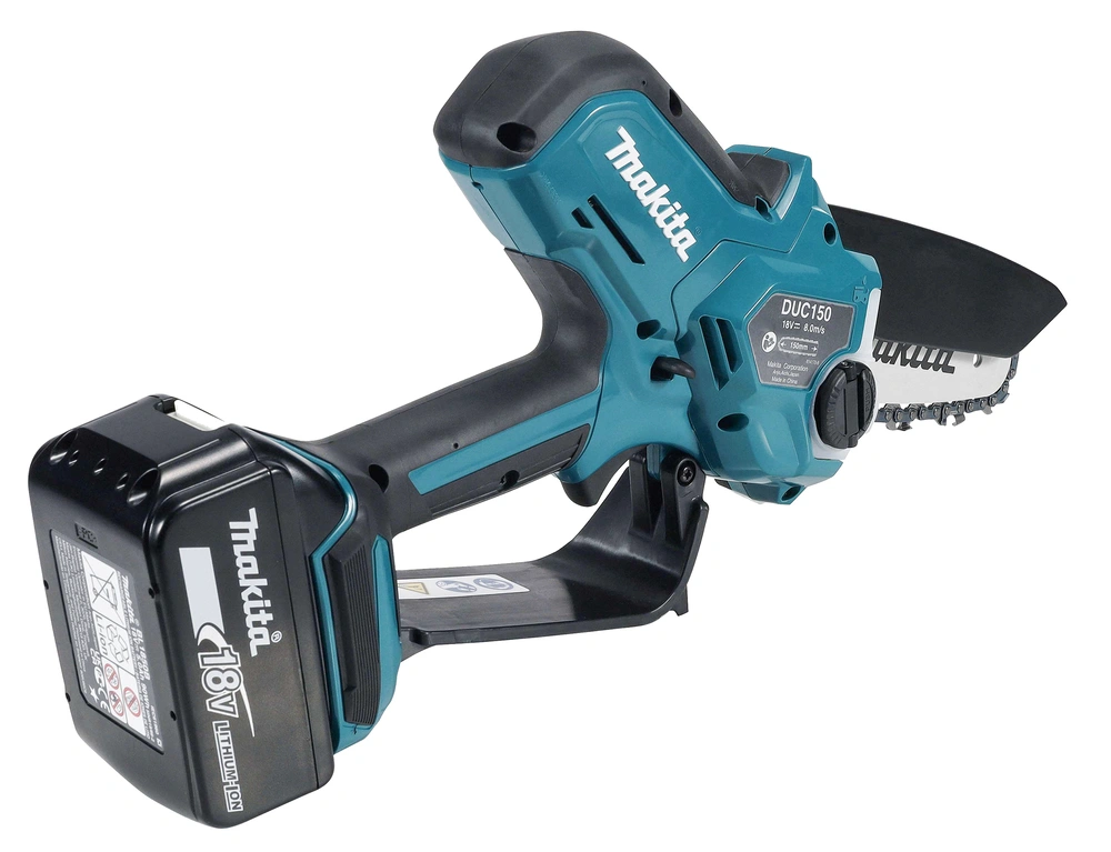Makita DUC150SF01 – silnik bezszczotkowy i system akumulatorowy LXT 18V