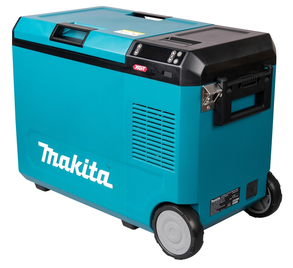 Makita CW004GZ – chłodziarko-ogrzewacz zasilany akumulatorami LXT 18V i XGT 40V max