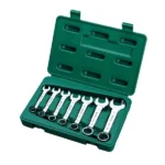 Sata ST09033SJ - Zestaw 7 kluczy płasko-oczkowych krótkich