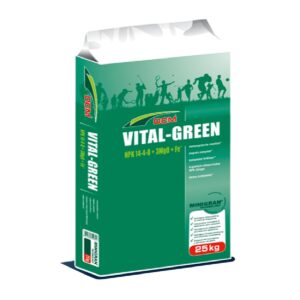 DCM Vital Green - lato, 14-4-8 + 3 MgO + Fe, nawóz organiczno - mineralny, 25 kg