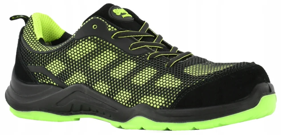 SAKO 06-003 S1P Półbuty robocze - Kompozytowy podnosek odporny na uderzenia do 200 J i nacisk do 15 kN.