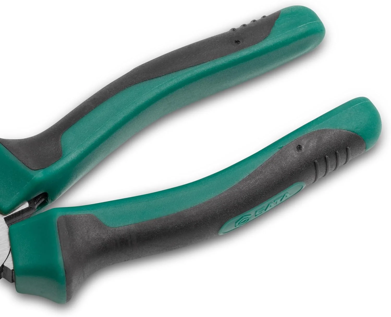 Sata ST70301AST - Ergonomiczny uchwyt pokryty dwukolorowym, antypoślizgowym tworzywem TPE