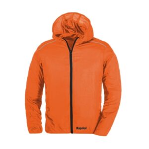 Kapriol Lekka kurtka z kapturem pomarańczowa