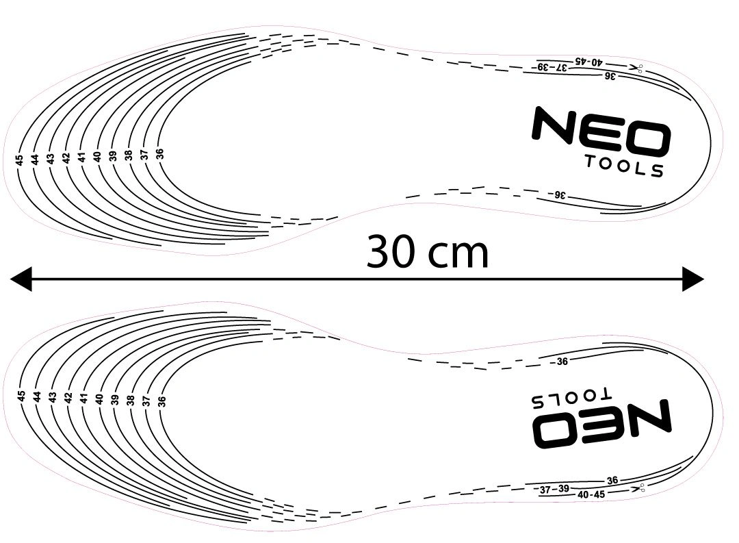 NEO TOOLS 82-330 Długość całkowita – 30 cm