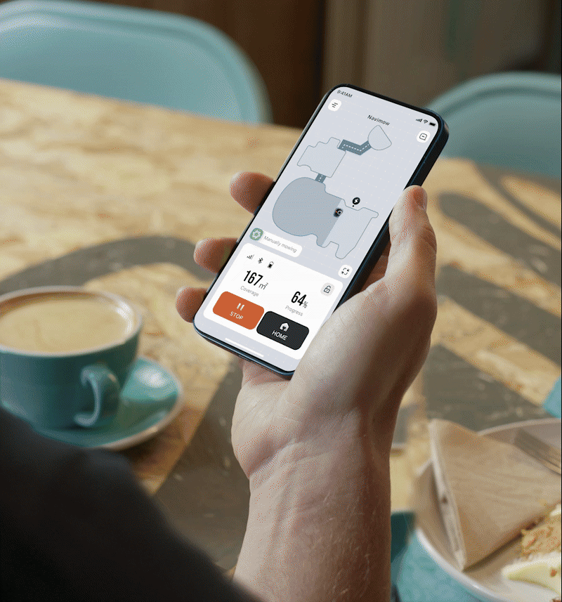 Navimow aplikacja inteligentnego asystenta