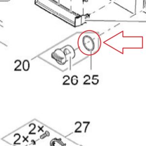 Uszczelka O-ring z NBR, 54 x 4 mm, twardość SH40