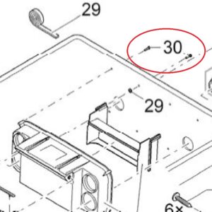 Wkręt z łbem owalnym Torx V2A DIN 7981 4,8x22