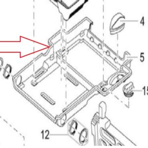 Element mocujący sito BioTec ScreenMatic 40000/60000