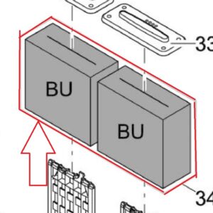 Zestaw wymienny niebieski BioTec 40-/90000
