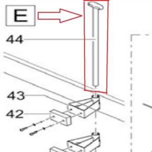 Kompletna dźwignia spustowa ASM do BioTec 140000