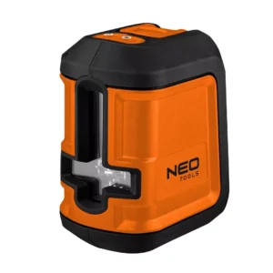 NEO TOOLS 75-106 Laser krzyżowy 15 m, zielony, uchwyt, etui