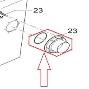 Zestaw połączeniowy zapasowy DN110, krótki