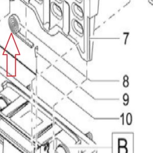 Zapasowa uszczelka przegrody BioTec ScreenMatic