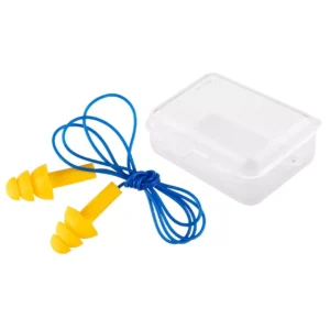 NEO TOOLS 97-554 Wkładki przeciwhałasowe na sznurku z pojemnikiem