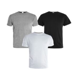 Zestaw 3 bawełnianych koszulek