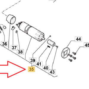 Silnik koła Stiga Autoclip M3