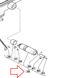 Silnik napędowy do robota Stiga Autoclip M7