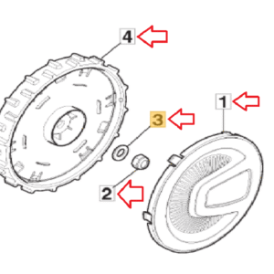 Koła do robota Stiga g1200