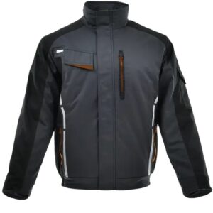 SARA Kurtka krótka ocieplana STANDARD WINTER ( Grafitowy + Czarny )