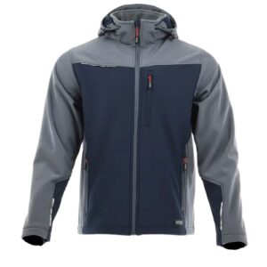 SARA Softshell COMFORT PLUS ( Szary + Granatowy )