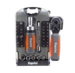 Kapriol Zestaw Kluczy Nasadowych i bitów; 40 części