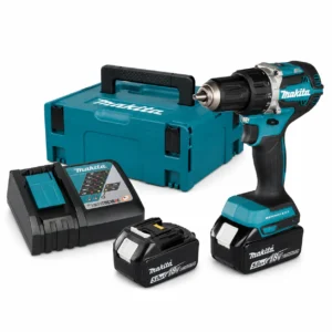 Makita DDF484RTJ – wiertarko-wkrętarka 18V LXT | 65 Nm | 2x 5 Ah
