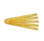 Kapriol Miarka Składana Żółta 2m, ABS