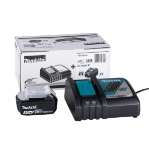 Makita 191A24-4 – zestaw zasilający 18V LXT | BL1830B 3 Ah + DC18RC