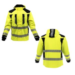 SARA Kurtka długa ocieplana DROGOWIEC COMFORT WINTER