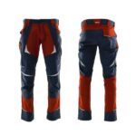 SARA Spodnie do pasa COTTONFLEX (Ceglany)